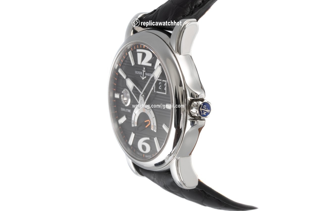 Ulysse Nardin Dual Time Mens watch Unisex Automatic Steel 243-55 2