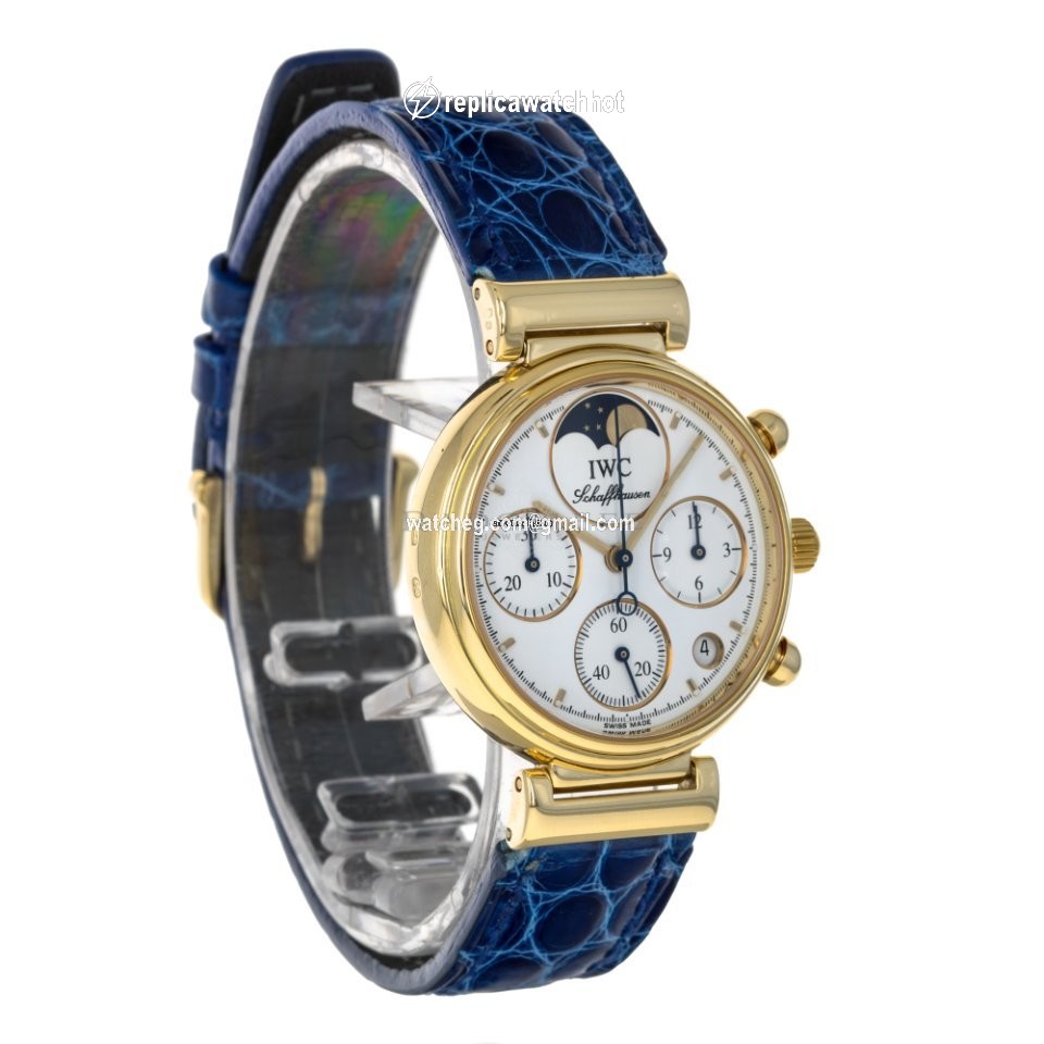 IWC Da Vinci Chronograph Womens watch Quartz Yellow gold IW3735 2