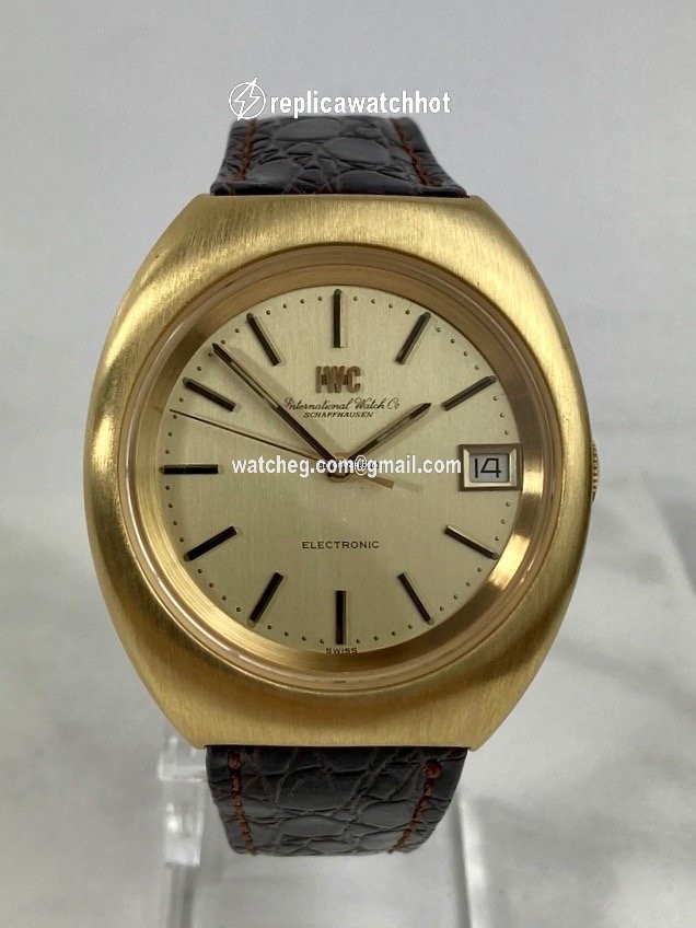 IWC Mens watch Unisex Quartz Yellow gold 3406 2