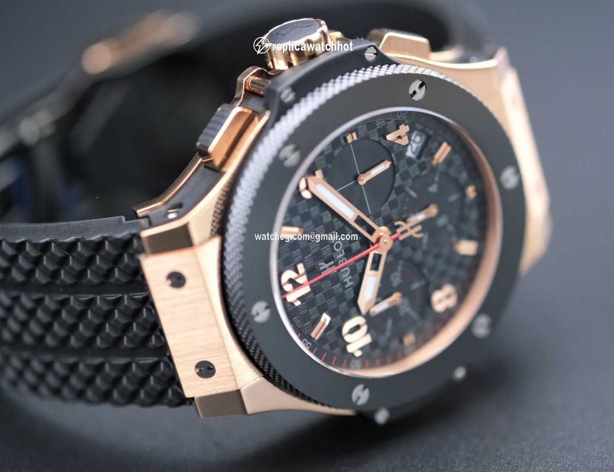 Hublot Big Bang 41 mm Mens watch Unisex Automatic Rose gold 341.PB.131.RX 2