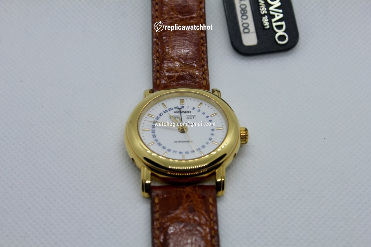 Movado Mens watch Unisex Automatic Yellow gold 40 B1 870 3 420 JMI 2