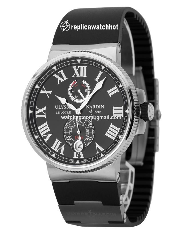 Ulysse Nardin Marine Chronometer Manufacture Mens watch Unisex Automatic Steel 1183-122 42 2