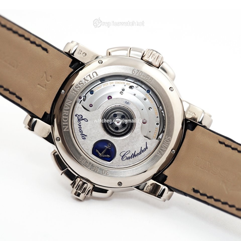 Ulysse Nardin Sonata Mens watch Unisex Automatic White gold 670-88 213 2