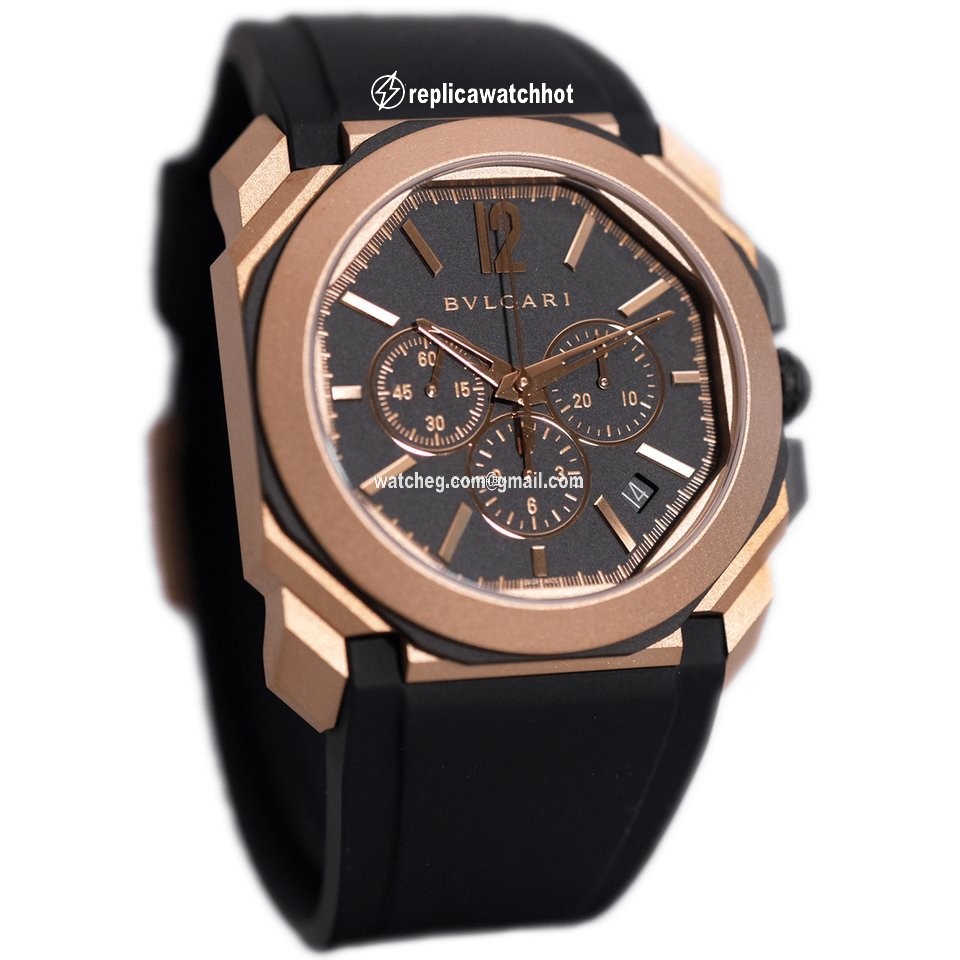Bulgari Octo Mens watch Unisex Automatic Gold Steel 103204 BGOP41BGLCH 2