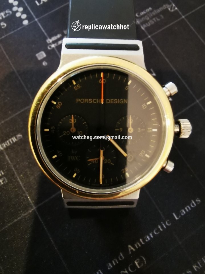 Porsche Design Mens watch Unisex Quartz Gold Steel 3720-002 2