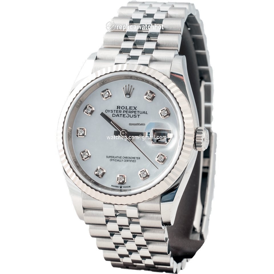 Rolex Datejust 36 Womens watch Steel Automatic 126234-0019 2