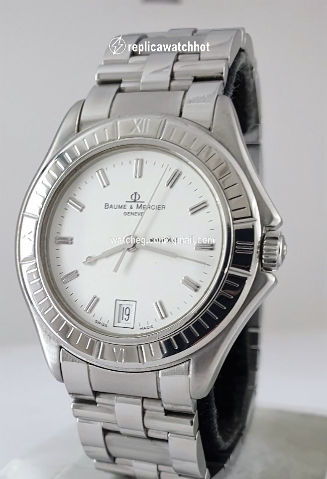 Baume & Mercier Mens watch Unisex Quartz Steel MV045042 2