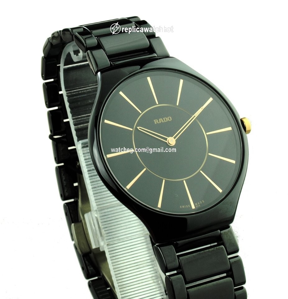 Rado True Thinline Mens watch Unisex Quartz Ceramic R27741152 2