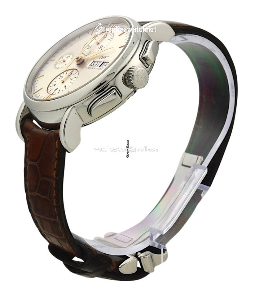 IWC Portofino Chronograph Mens watch Unisex Automatic Steel IW378302 2