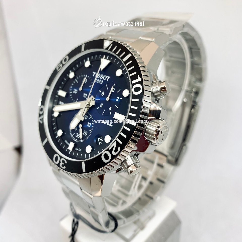 Tissot Seastar 1000 Mens watch Unisex Quartz Steel T120.417.11.041.01 2
