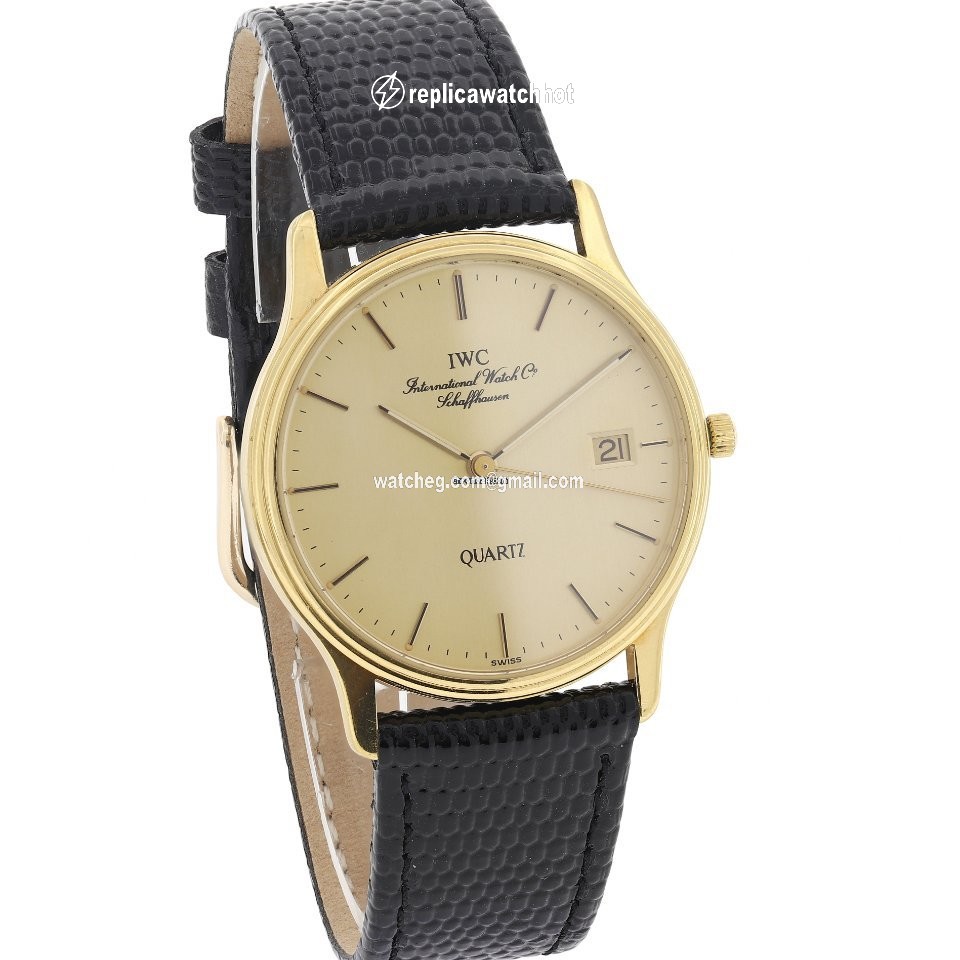 IWC Mens watch Unisex Quartz Yellow gold 3334 2