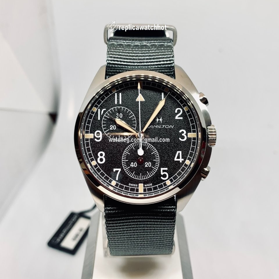Hamilton Khaki Pilot Pioneer Mens watch Unisex Quartz Steel H76522931 2