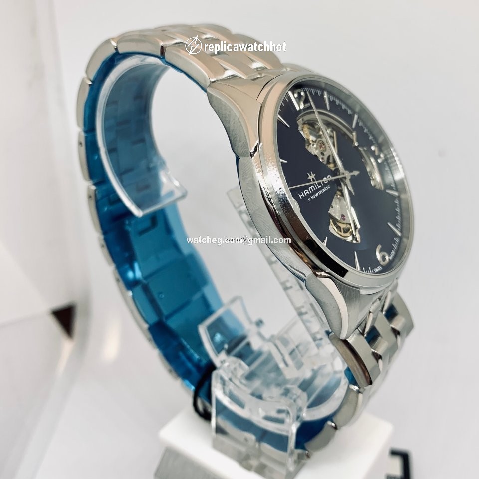 Hamilton Jazzmaster Open Heart Mens watch Unisex Automatic Steel H32705141 2