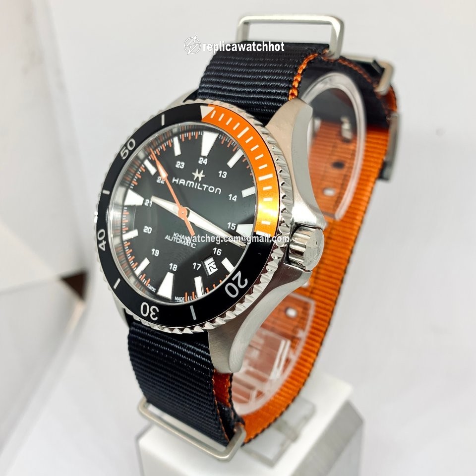Hamilton Khaki Navy Scuba Mens watch Unisex Automatic Steel H82305931 2