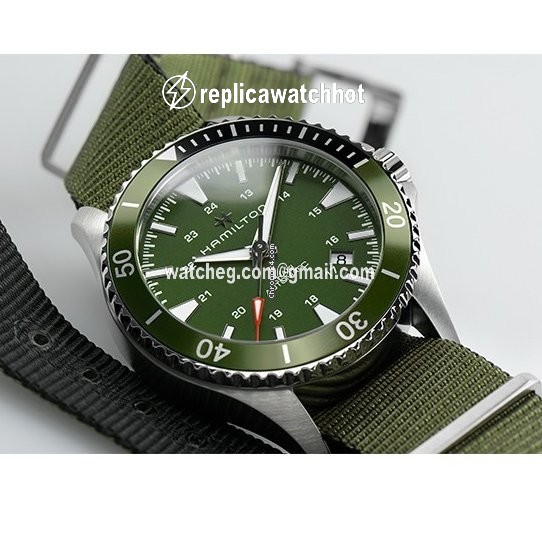 Hamilton Khaki Navy Scuba Mens watch Unisex Automatic Steel H82375961 2