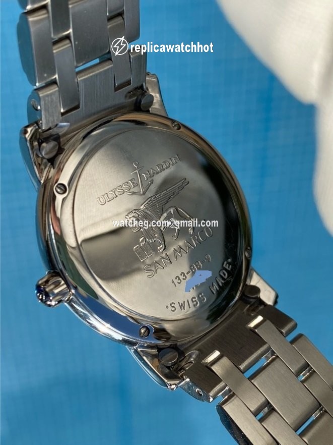 Ulysse Nardin San Marco Mens watch Unisex Automatic Steel 133-88-9 2