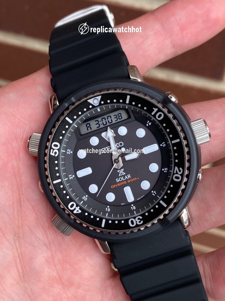 Seiko Prospex Mens watch Unisex Quartz Steel SNJ025P1 2