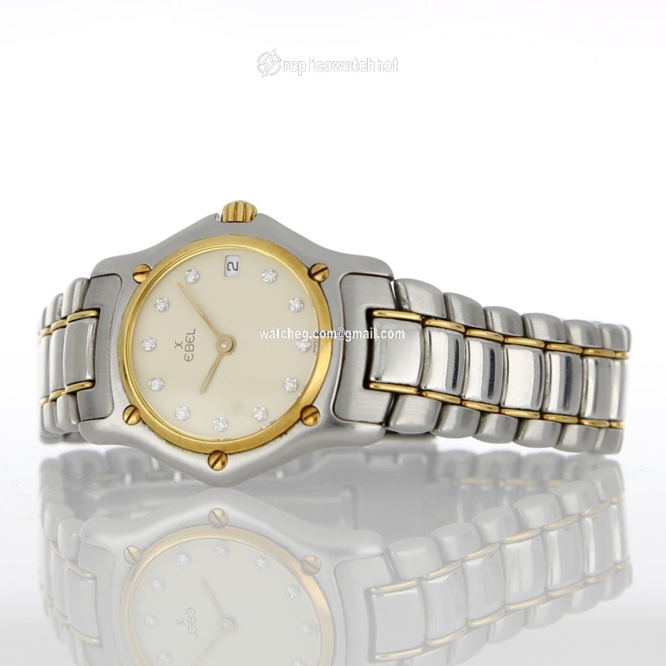 Ebel 1911 Womens watch Quartz Gold Steel 188901 2