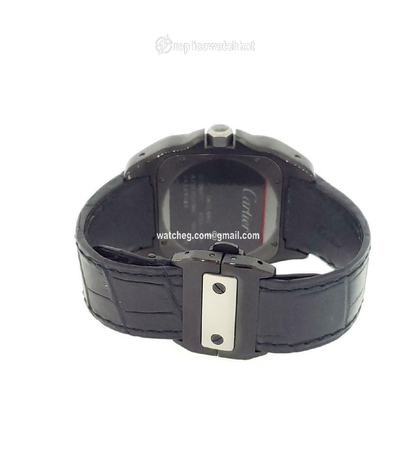 Cartier Santos 100 Mens watch Unisex Automatic Steel W2020010 2