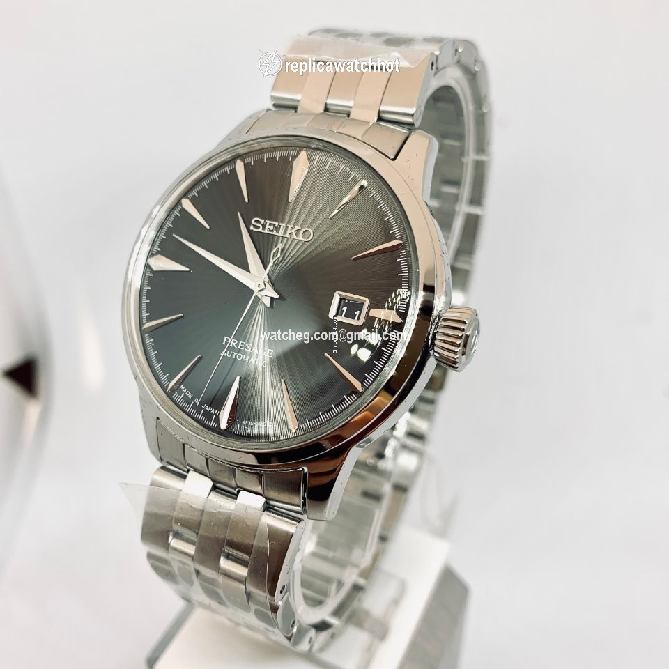 Seiko Presage Mens watch Unisex Automatic Steel SRPE17J1 2