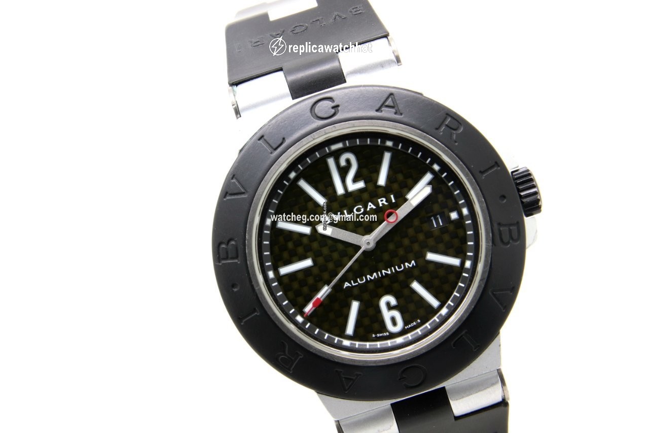 Bulgari Diagono Mens watch Unisex Automatic Aluminum AL44TA 2