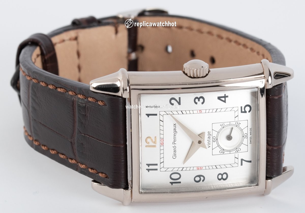 Girard Perregaux Vintage 1945 Mens watch Unisex Manual winding White gold 2595 2