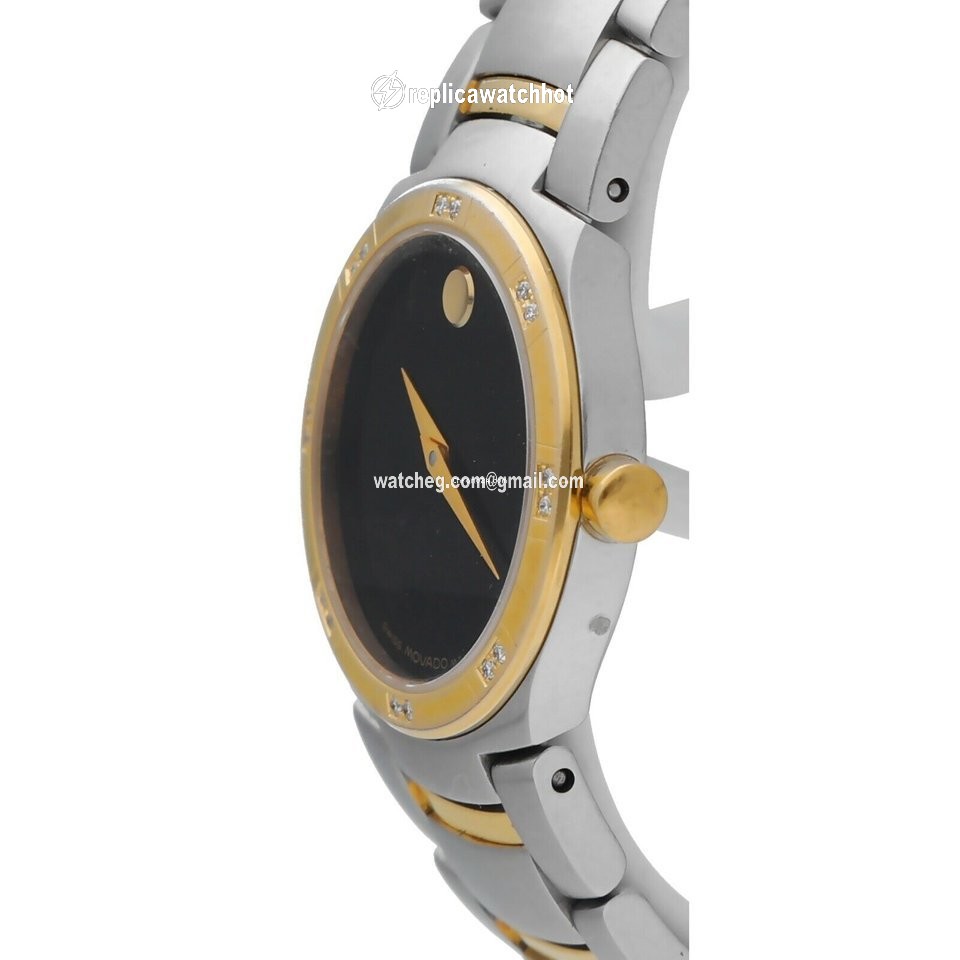 Movado Quartz Steel 81 E4 1833 S 2