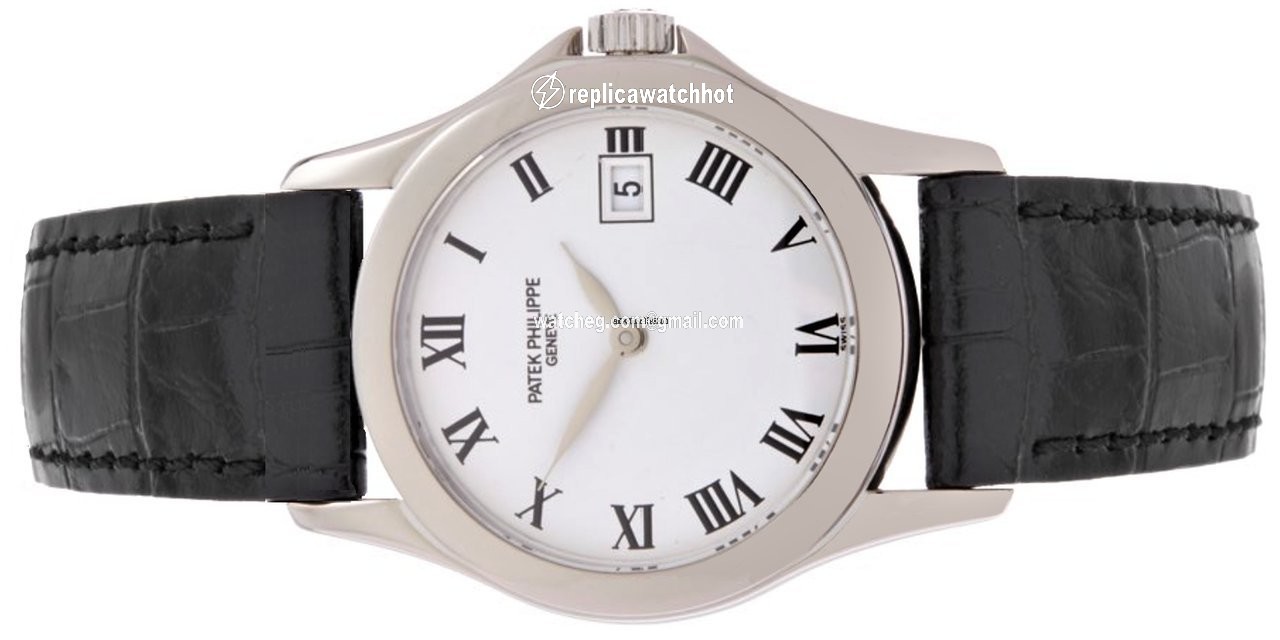 Patek Philippe Calatrava Quartz White gold 4906G-001 2