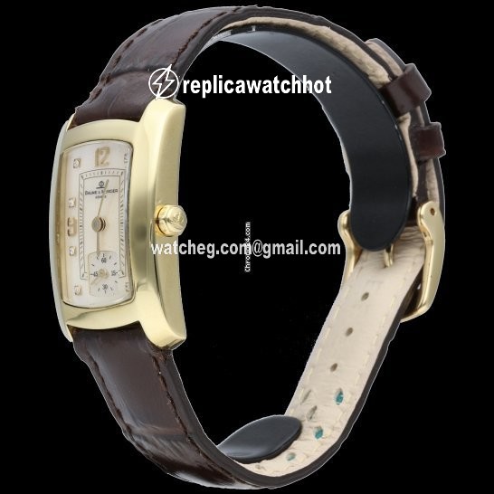 Baume & Mercier Hampton Womens watch Quartz Yellow gold MV045229 2