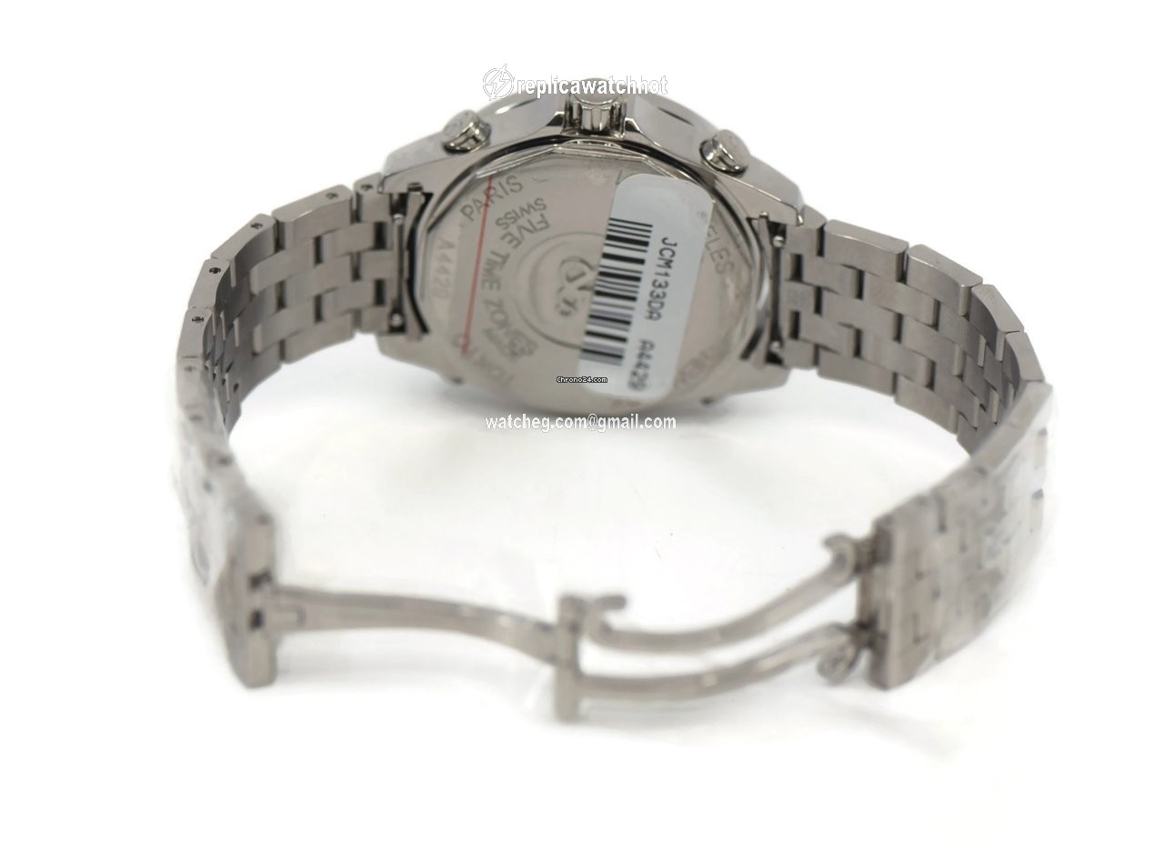 Jacob & Co. Five Time Zone Mens watch Unisex Quartz Steel JCM-133DA 2