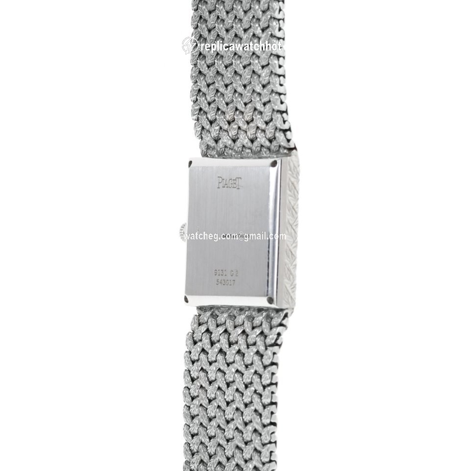 Piaget Mens watch Unisex Manual winding White gold 9131D2 2