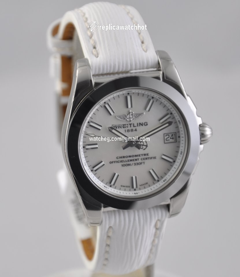 Breitling Galactic 36 Quartz Steel W7433012 A779 2