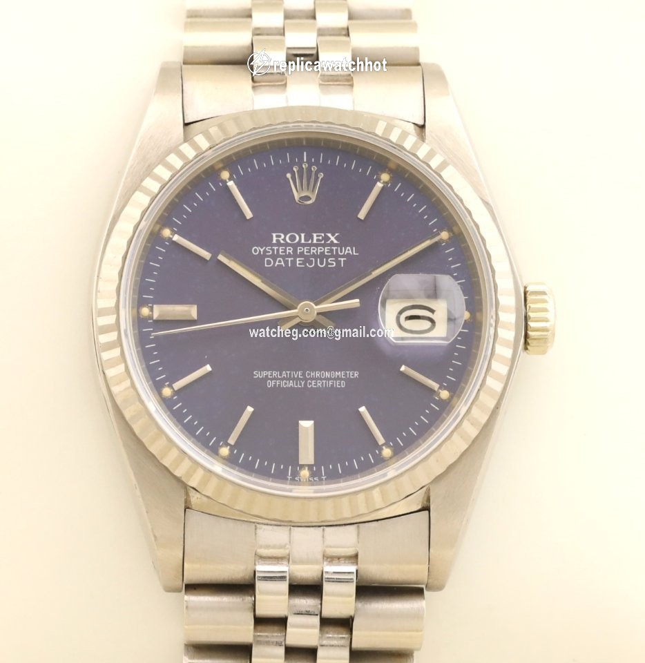 Rolex Datejust Mens watch Unisex White gold Automatic 16019 2