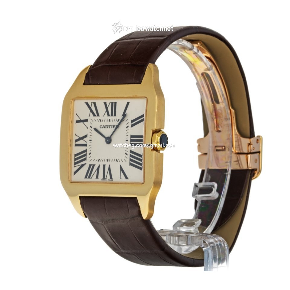 Cartier Santos Dumont Mens watch Unisex Manual winding Yellow gold 2649 2