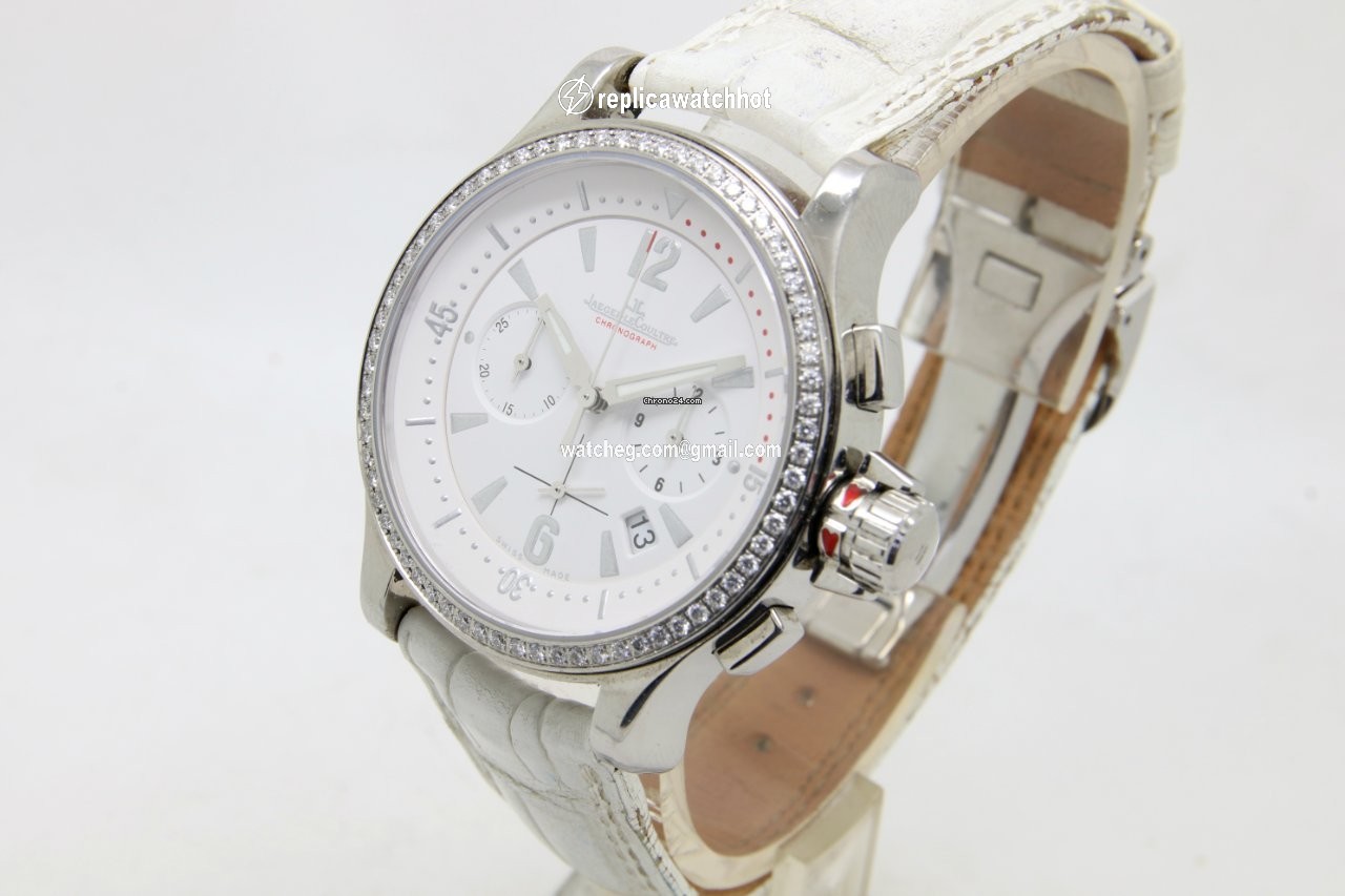 Jaeger-LeCoultre Master Compressor Chronograph Womens watch Quartz Steel 148.8.31 2