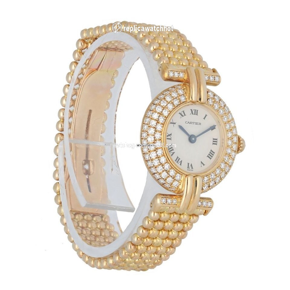 Cartier Womens watch Quartz Yellow gold 1980 2