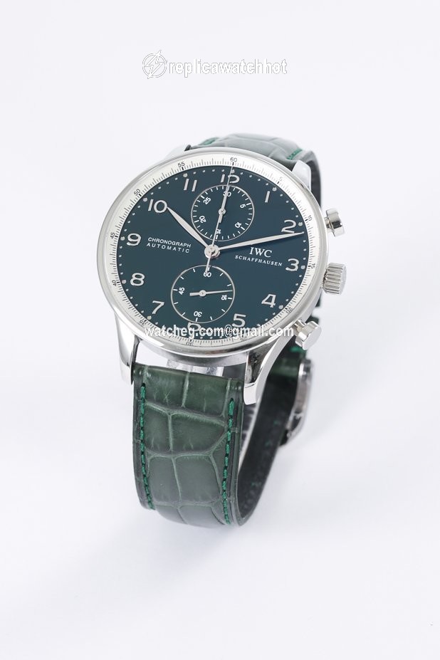 IWC Portuguese Chronograph Mens watch Unisex Automatic Steel IW3714-30 2