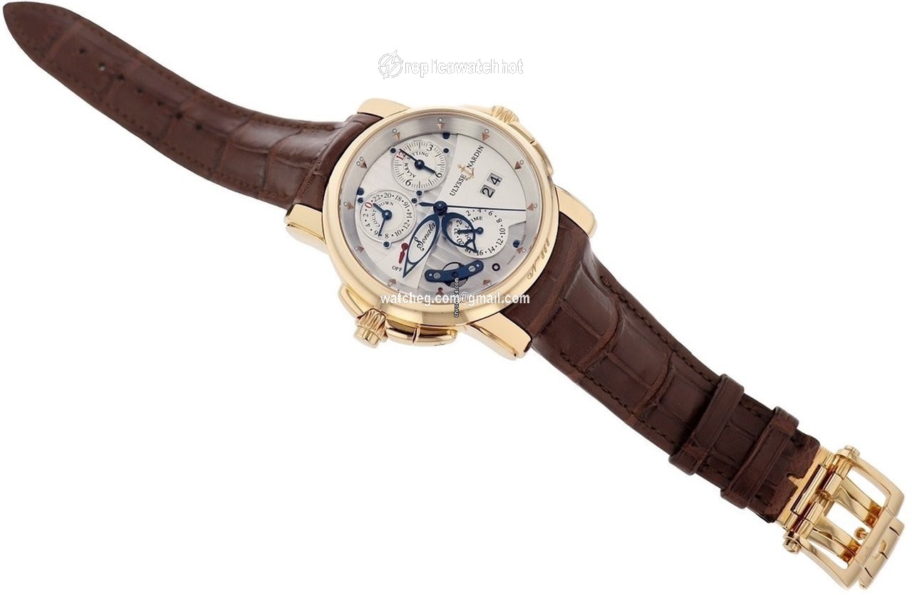 Ulysse Nardin Sonata Mens watch Unisex Automatic Rose gold 676-88 212 2