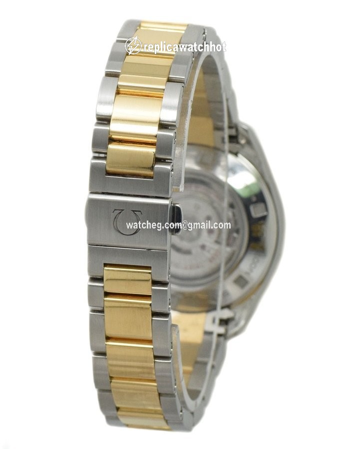 Omega Seamaster Aqua Terra Womens watch Automatic Gold Steel 231.20.34.20.55.002 2