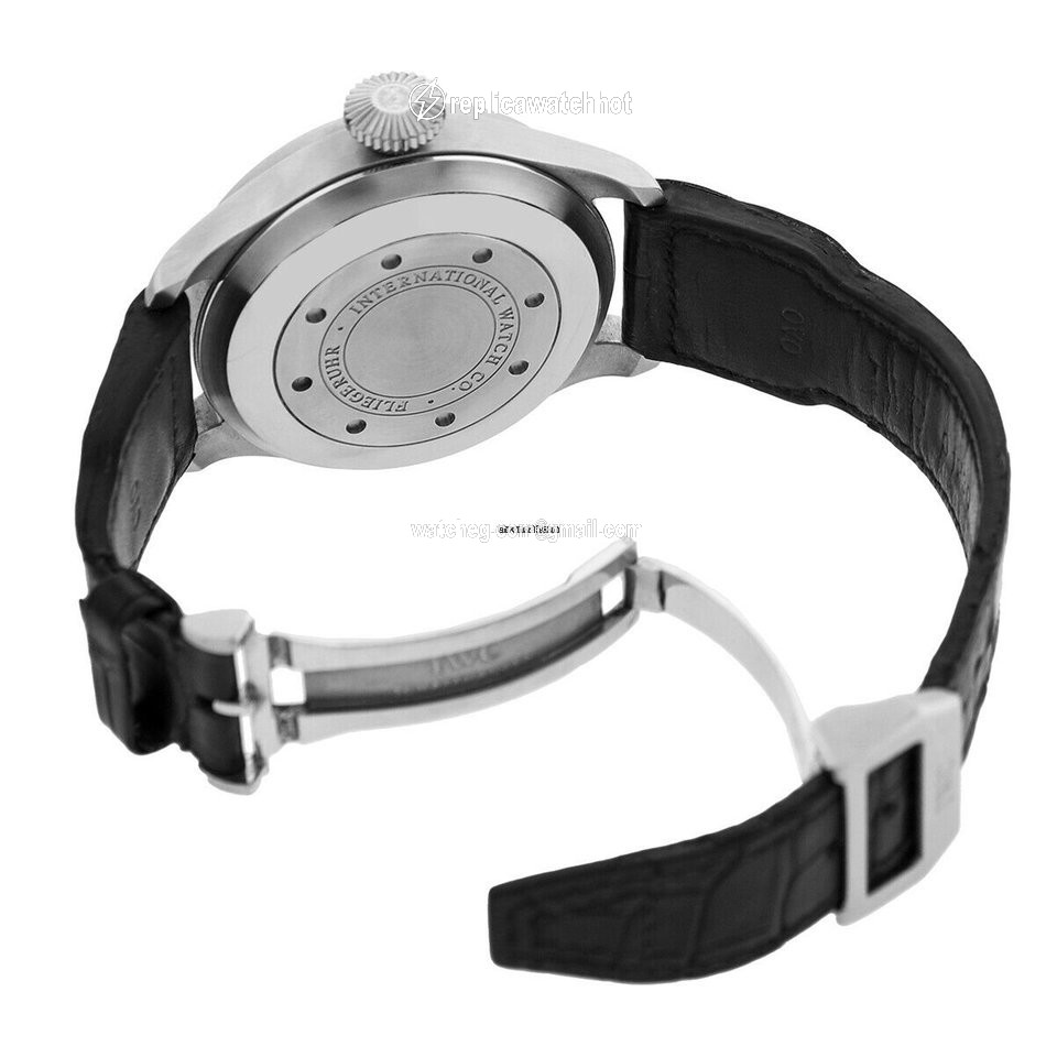 IWC Pilot Double Chronograph Mens watch Unisex Automatic Steel IWIW377801 2