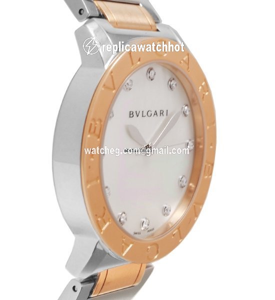 Bulgari Bulgari Womens watch Automatic Gold Steel BBL P 37 SG 2