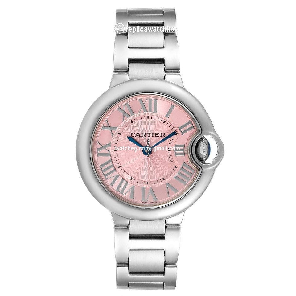 Cartier Ballon Bleu 33mm Womens watch Quartz Steel WSBB0033 2
