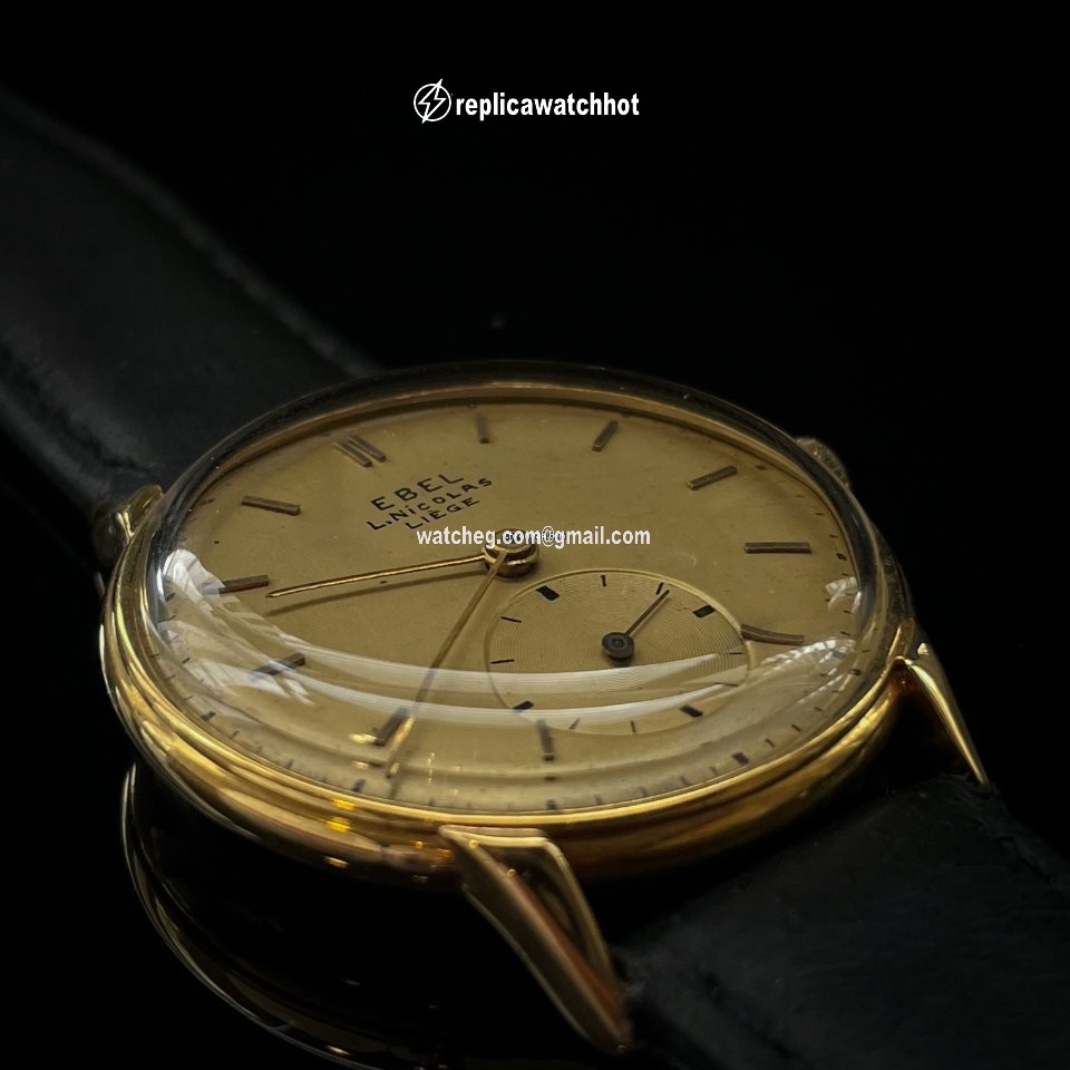 Ebel Mens watch Unisex Manual winding Yellow gold ebel vintage 2
