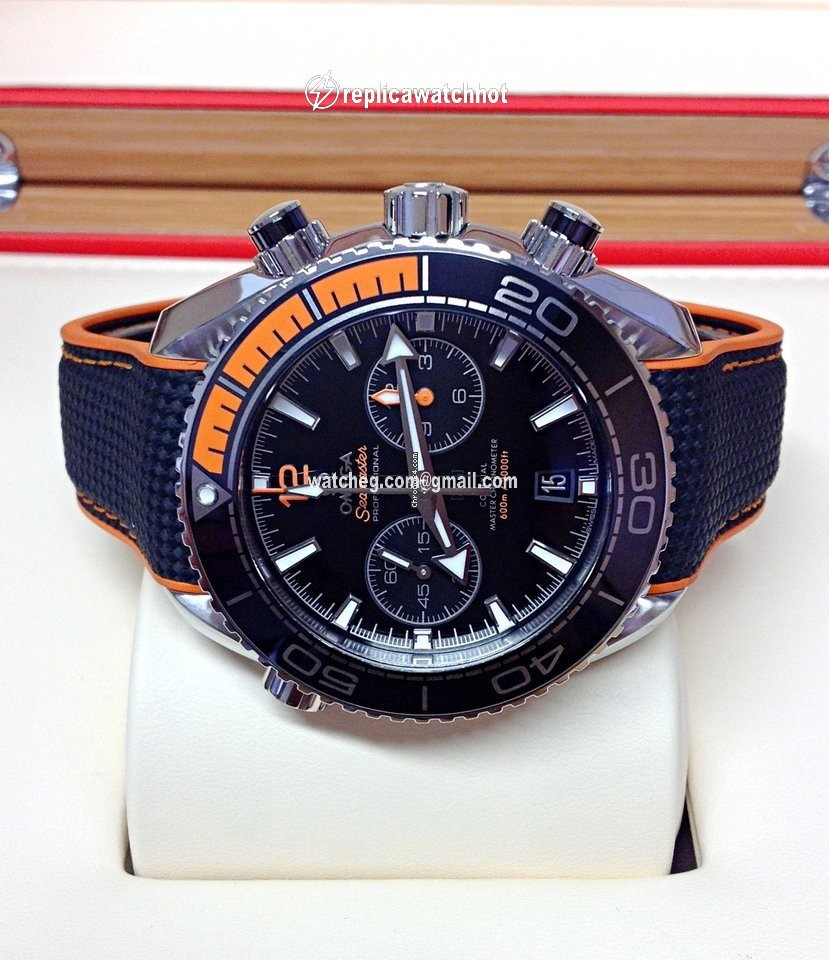 Omega Seamaster Planet Ocean Chronograph Mens watch Unisex Automatic Steel 215.32.46.51.01.001 2