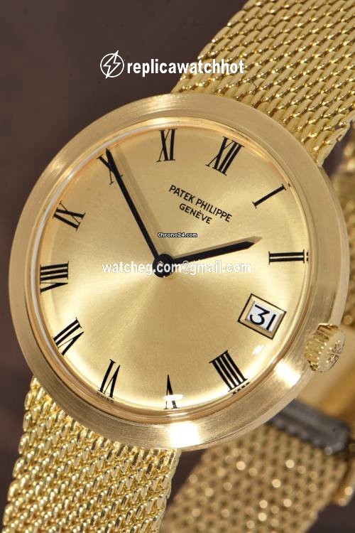 Patek Philippe Calatrava Mens watch Unisex Automatic Yellow gold 3565 1 2