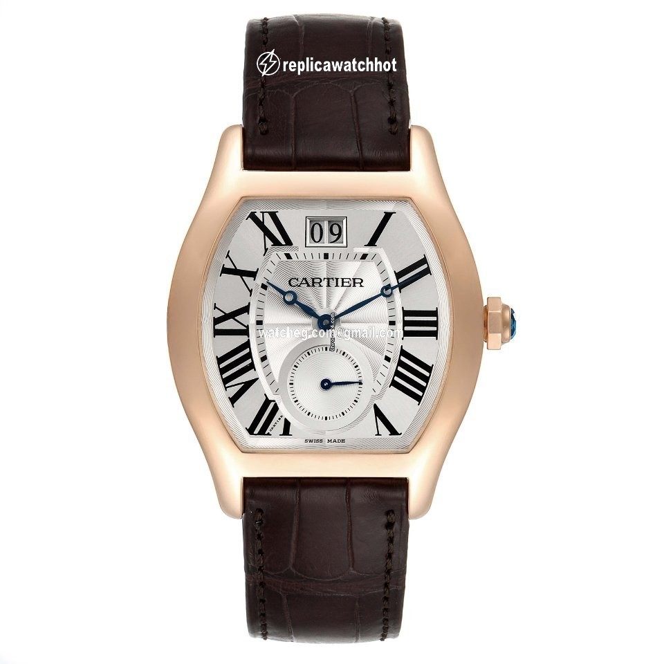 Cartier Tortue Mens watch Unisex Manual winding Rose gold W1556234 2