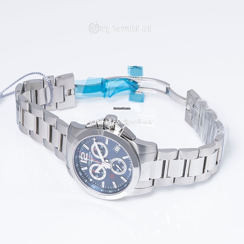 Longines Conquest Mens watch Unisex Quartz Steel L37004966 2