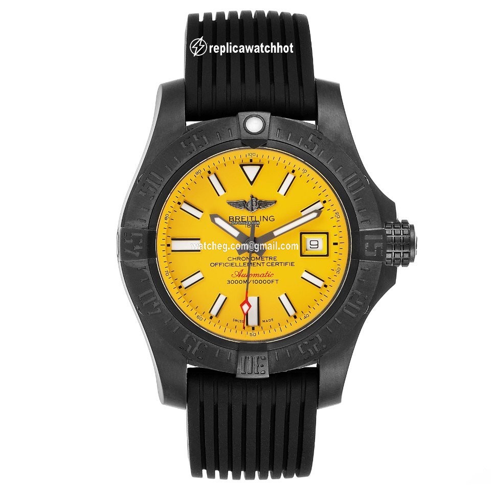 Breitling Avenger II Seawolf Mens watch Unisex Automatic Steel M17331 2