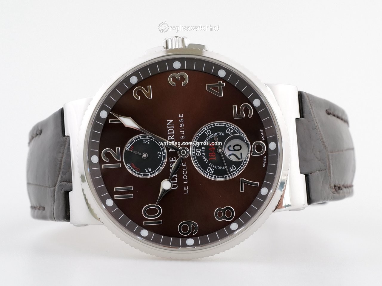 Ulysse Nardin Marine Chronometer 41mm Mens watch Unisex Automatic Steel 263-66 625 2