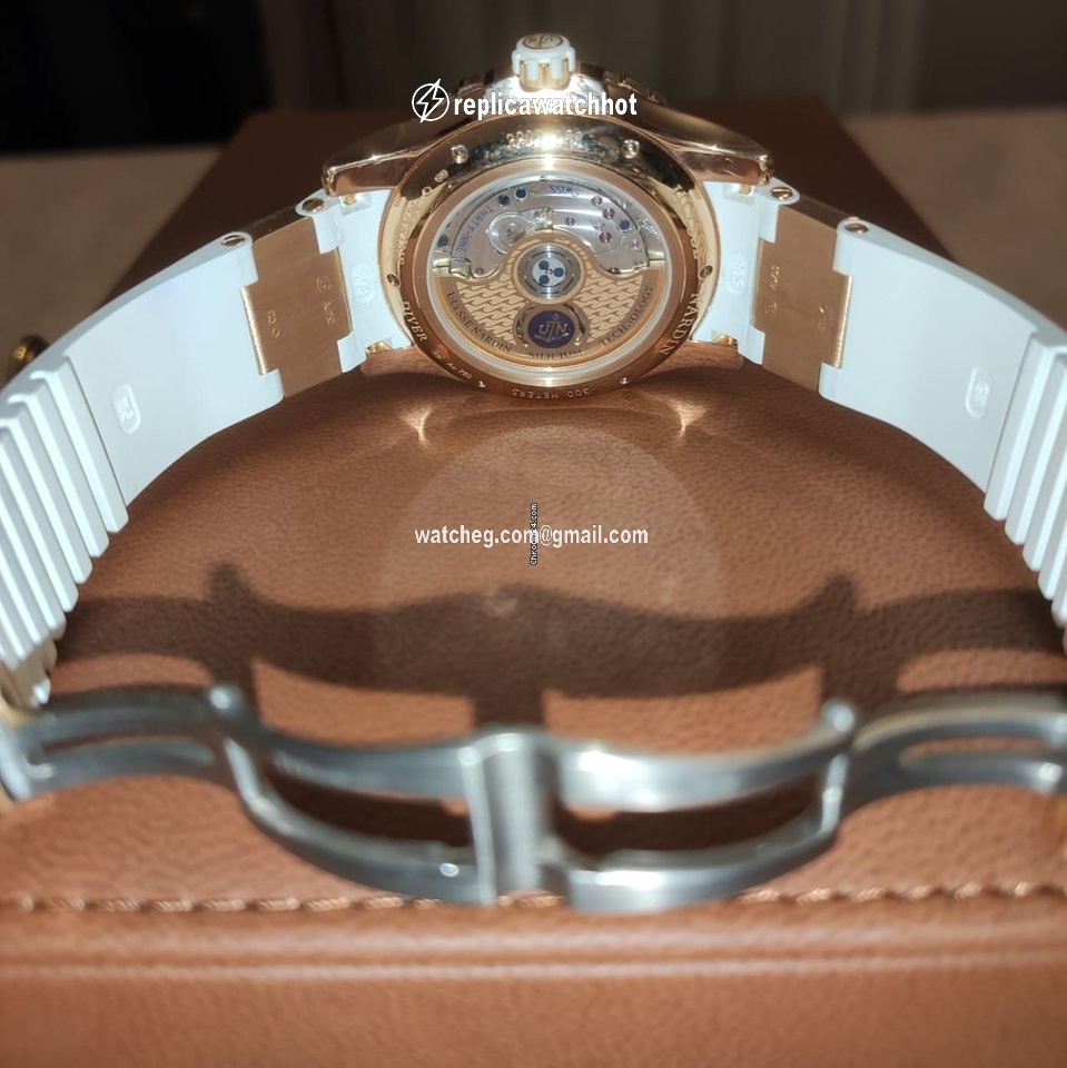 Ulysse Nardin Lady Diver Womens watch Automatic Rose gold 3202-190-3C 10.10 2